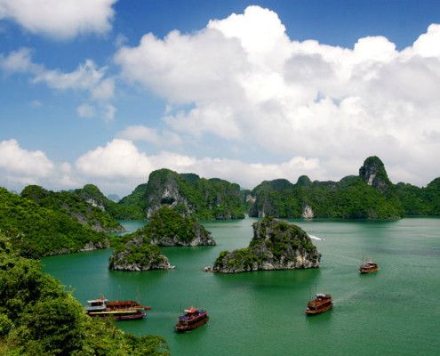 Wietnam egzotyczne wycieczki łodziami. TOP TRAVEL Ekskluzywne wakacje Azja.