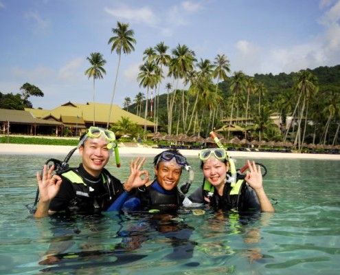 Malezja nurkowanie egzotyczne wakacje hotel Berjaya Resort Redang