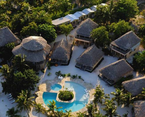 Belize egzotyczne wakacje Hotel Portofino. widok. TOP TRAVEL Ekskluzywne wycieczki Ameryka Środkowa.