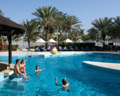 Emiraty egzotyczne wakacje dzieci hotel jebel dubai