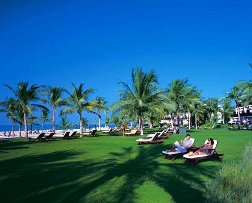 Emiraty egzotyczne wakacje golf hotel jebel dubai