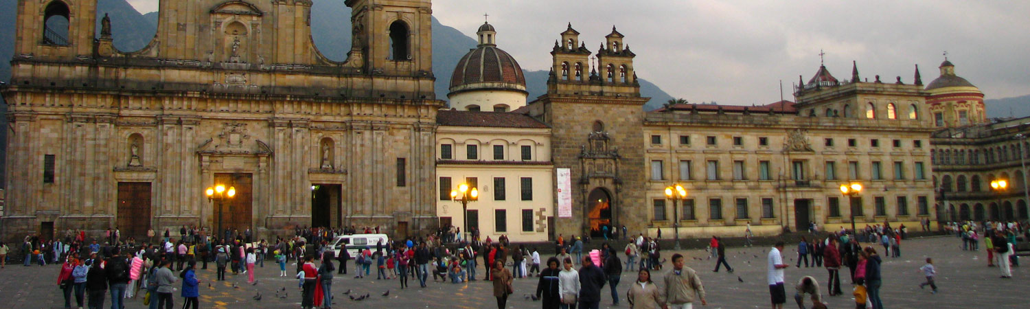Kolumbia Plaza de Bolívar Bogota