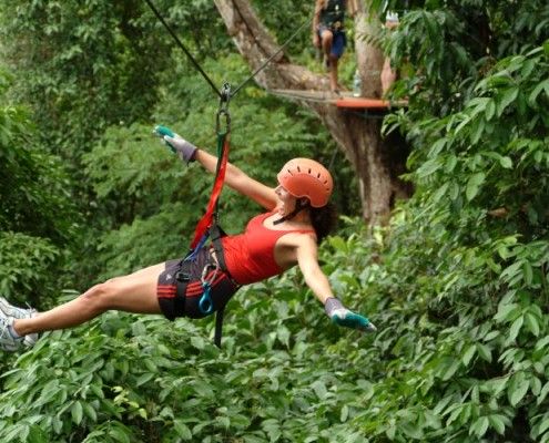 Kostaryka wycieczki wspinaczki canopy tour