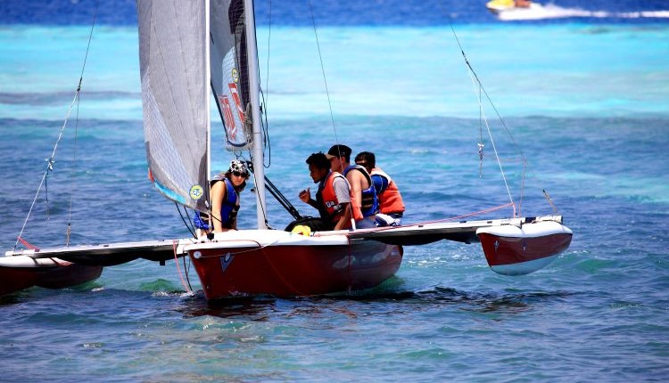 Malediwy żeglarstwo, żeglowanie, katamarany trimarany
