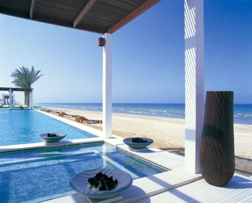Wczasy Oman-Muskat-Hotel-Chedi-basen