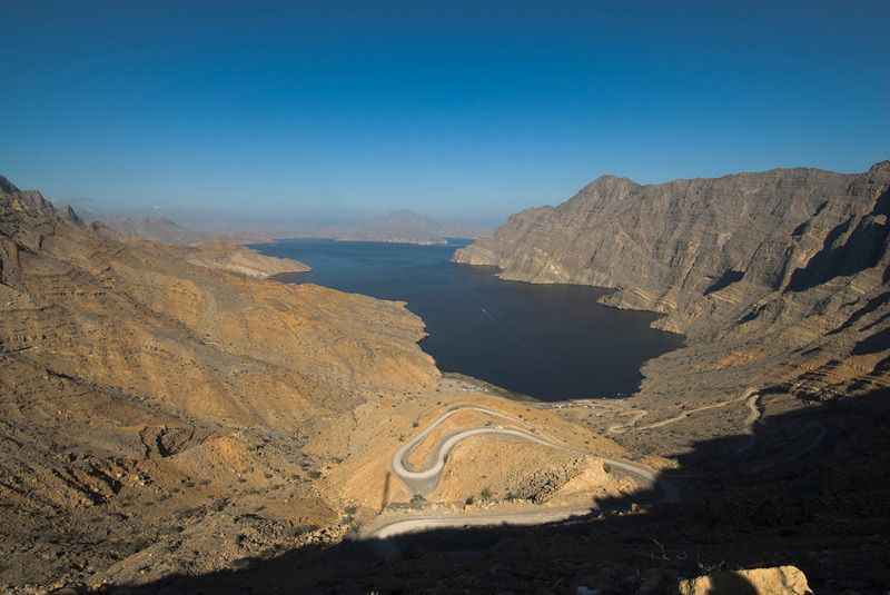 Oman atrakcje polwysep musandam